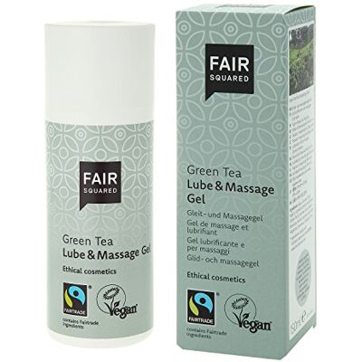 Fair Squared Lube & Massage Gel Green Tea 150 ml – gel lubrifiant et de massage au thé vert, cosmétique naturelle vegan Fair Squared Lube & Massage Gel Green Tea 150 ml – gel lubrifiant et de massage au thé vert, cosmétique naturelle vegan
