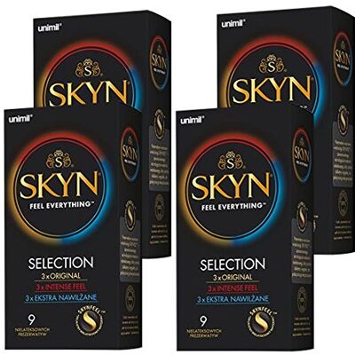 SKYN Selection Lot de 36 préservatifs (4 x 9 pièces) SKYN Selection Lot de 36 préservatifs (4 x 9 pièces)