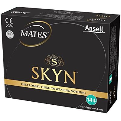 SKYN Mates ORIGINAL – Préservatifs sans latex – Lot de 144 SKYN Mates ORIGINAL – Préservatifs sans latex – Lot de 144