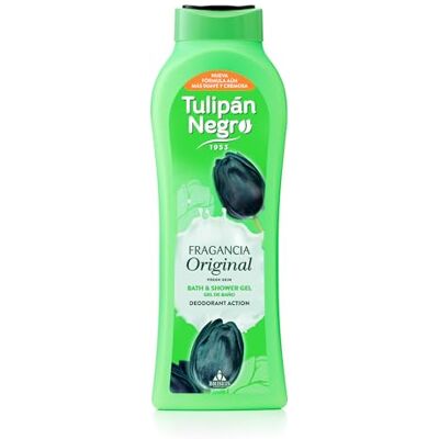 TULIPAN NEGRO Tulipán Negro Original Gel de Douche 720 ml Lot de 2 TULIPAN NEGRO Tulipán Negro Original Gel de Douche 720 ml Lot de 2