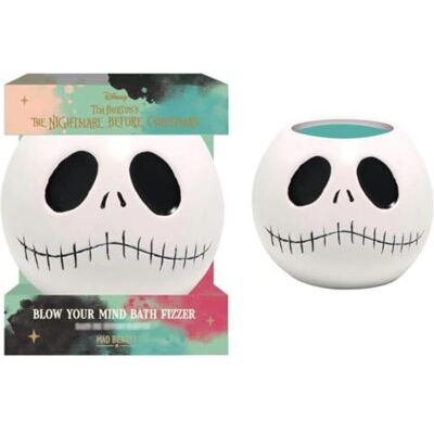 MAD Beauty Bombe de bain Nightmare Before Christmas en forme de Jack Skellington Disney Chaudron Fizzy Velvet Prune & Vanille Friandise de bain relaxante amusante MAD Beauty Bombe de bain Nightmare Before Christmas en forme de Jack Skellington Disney Chaudron Fizzy Velvet Prune & Vanille Friandise de bain relaxante amusante