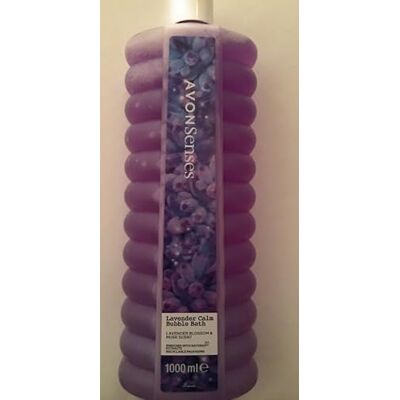 Avon Senses Bubble Bath Lavender Calm Bain moussant 1000 ml Avon Senses Bubble Bath Lavender Calm Bain moussant 1000 ml