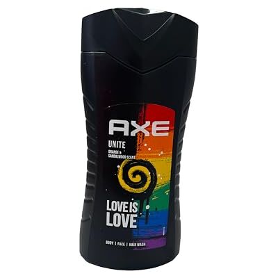 AXE Lot de 3 gels douche unisexes « Unite Love is Love » (3 x 250 ml) AXE Lot de 3 gels douche unisexes « Unite Love is Love » (3 x 250 ml)