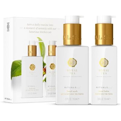 Rituals Private Collection Royal Tea Coffret de voyage Savon pour les mains 110 ml + baume pour les mains 85 ml Rituals Private Collection Royal Tea Coffret de voyage Savon pour les mains 110 ml + baume pour les mains 85 ml