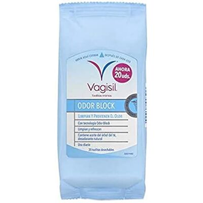 Vagisil Toallitas Íntimas 20 Unidades Vagisil Toallitas Íntimas 20 Unidades
