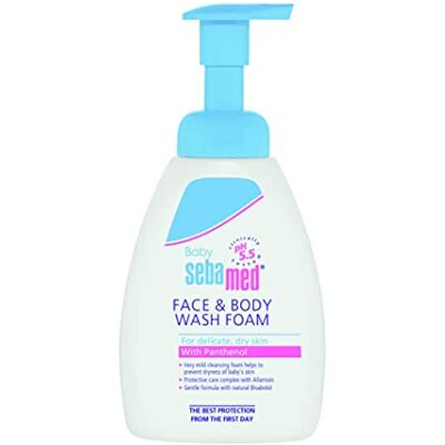 SEBAMED Baby Face & Body Wash Foam 400 ml 200 ml SEBAMED Baby Face & Body Wash Foam 400 ml 200 ml
