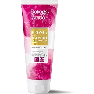 Bottega Verde Pivoine acide hyaluronique Bain douche (200 ml) peaux normales sèches Bottega Verde Pivoine acide hyaluronique Bain douche (200 ml) peaux normales sèches