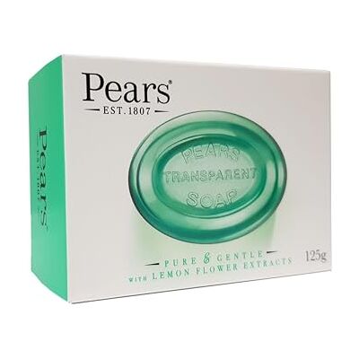 PEARS Lemon Flower Sapone delicato al limone, trasparente, 125 g PEARS Lemon Flower Sapone delicato al limone, trasparente, 125 g