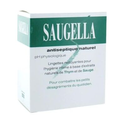 Saugella Lingettes naturelles antiseptives Saugella Lingettes naturelles antiseptives