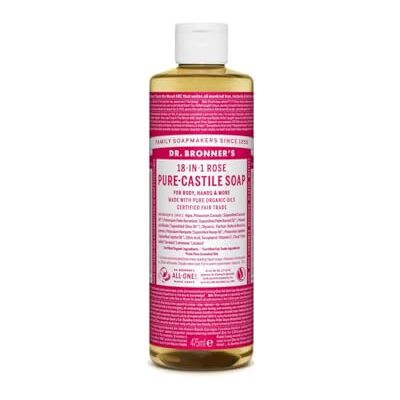 Dr. Bronner's Dr Bronners Savon liquide Rose, 475 Ml Dr. Bronner's Dr Bronners Savon liquide Rose, 475 Ml
