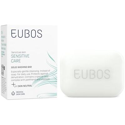 EUBOS PASTILLE SANS SAVON D' SOIN SENSIBLE : au lieu de savon Pour peaux sensibles Vegan Sans microplastiques ni dioxyde de titane 125 g EUBOS PASTILLE SANS SAVON D' SOIN SENSIBLE : au lieu de savon Pour peaux sensibles Vegan Sans microplastiques ni dioxyde de titane 125 g