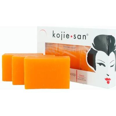 Kojie San Peau Éclairage Savon, 65 g (Lot de 3) Kojie San Peau Éclairage Savon, 65 g (Lot de 3)