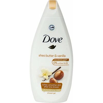 Dove Gel Douche Karité et Vanille 500 ml Dove Gel Douche Karité et Vanille 500 ml
