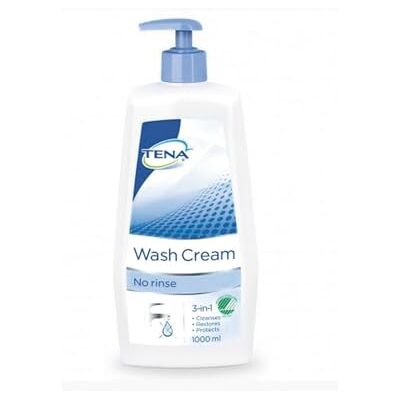 TENA WASH CREAM 3 EN 1 1000 ML DOSIFI, TENA WASH CREAM 3 EN 1 1000 ML DOSIFI,