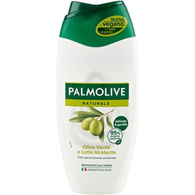 Palmolive Bain moussant Naturals Olive Vert et Lait Hydratant, 220 ml Palmolive Bain moussant Naturals Olive Vert et Lait Hydratant, 220 ml