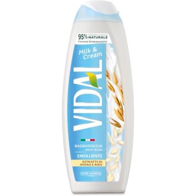 Vidal BAGNO SCHIUMA 500 ML MILK & CREAM Vidal BAGNO SCHIUMA 500 ML MILK & CREAM