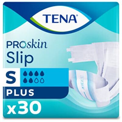 TENA Proskin Slip Plus (taille S) 30 pièces TENA Proskin Slip Plus (taille S) 30 pièces