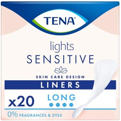 TENA 6x Sensitive Lights Long 20 stuks Multipack TENA 6x Sensitive Lights Long 20 stuks Multipack