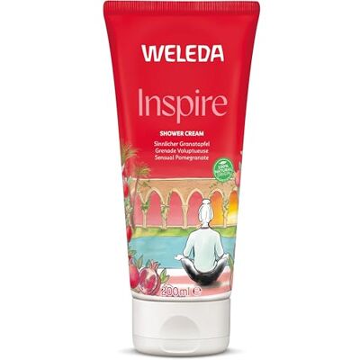 WELEDA Crème de douche éveil des sens à la Grenade Nettoie la peau en douceur Base lavante végétale biodégradable, douce pour la peau et l'environnement 200ml WELEDA Crème de douche éveil des sens à la Grenade Nettoie la peau en douceur Base lavante végétale biodégradable, douce pour la peau et l'environnement 200ml