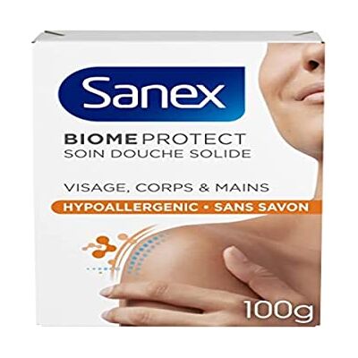 Sanex Soin Douche Solide BiomeProtect Hypoallergénique Soin Douche Solide Prébiotique Sans Savon Sanex Soin Douche Solide BiomeProtect Hypoallergénique Soin Douche Solide Prébiotique Sans Savon