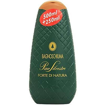 Pino Silvestre Forte di Nature Bain moussant 750 ml "Lot de 6 pièces Pino Silvestre Forte di Nature Bain moussant 750 ml "Lot de 6 pièces