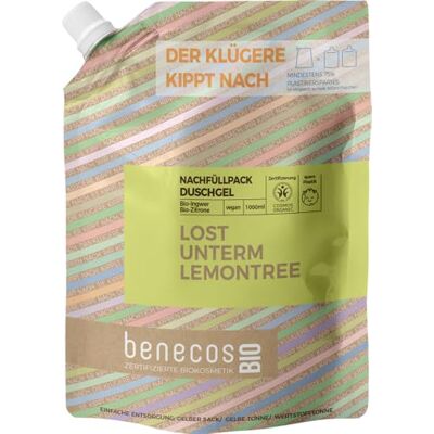 benecos Gel douche Refill, gingembre, citron, 1 l benecos Gel douche Refill, gingembre, citron, 1 l