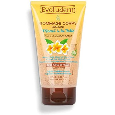 Evoluderm Gommage Corps Exaltant Monoï à la Folie 150 ml Fabrication Française Evoluderm Gommage Corps Exaltant Monoï à la Folie 150 ml Fabrication Française