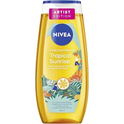 NIVEA Fresh Care Shower Tropical Sunrise 250 ml Parfum fruits exotiques NIVEA Fresh Care Shower Tropical Sunrise 250 ml Parfum fruits exotiques
