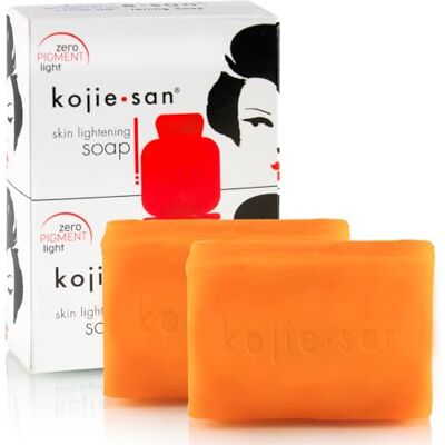 Kojie San Savon à l'acide kojique à l'huile de noix de coco et d'arbre à thé Peau brillante Teinte uniforme et impeccable 2 x 135g Kojie San Savon à l'acide kojique à l'huile de noix de coco et d'arbre à thé Peau brillante Teinte uniforme et impeccable 2 x 135g