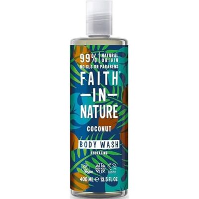 FAITH IN NATURE Bodywash Noix de coco 400 ml FAITH IN NATURE Bodywash Noix de coco 400 ml