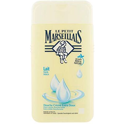 Le Petit Marseillais Gel Douche Extra Doux Lait 250 ml Le Petit Marseillais Gel Douche Extra Doux Lait 250 ml