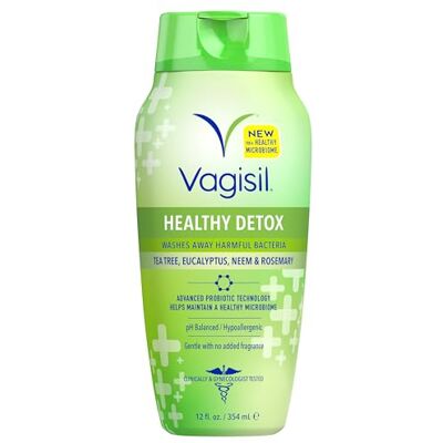 Vagisil Healthy Detox All Over Body Wash for Women, Gynecologist Tested, Hypoallergenic and pH balanced, 12 Ounce, Pack of 1 (Packaging May Vary) Vagisil Healthy Detox All Over Body Wash for Women, Gynecologist Tested, Hypoallergenic and pH balanced, 12 Ounce, Pack of 1 (Packaging May Vary)