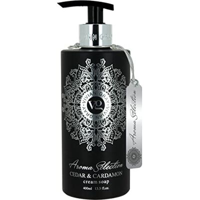 VIVIAN GRAY Aroma Selection 2016 Distributeur de savon avec savon crème et coriandre et tonka 400 ml VIVIAN GRAY Aroma Selection 2016 Distributeur de savon avec savon crème et coriandre et tonka 400 ml