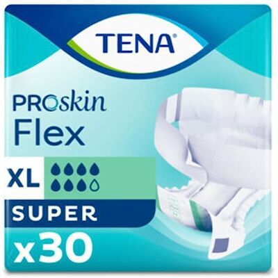 TENA Proskin Flex Super XL 30 stuks TENA Proskin Flex Super XL 30 stuks