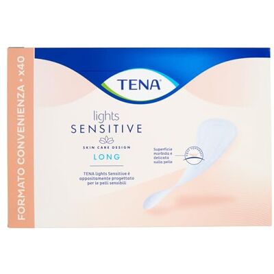 TENA Lights Lot de 40 protections pour peaux sensibles, 1 lot de 40 TENA Lights Lot de 40 protections pour peaux sensibles, 1 lot de 40