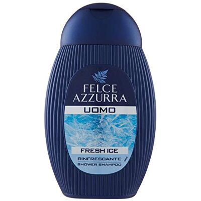 Felce Azzurra Fougère bleue douche shampooing Fresh Ice – Pack de 1 x 250 ml – totale : 250 ml Felce Azzurra Fougère bleue douche shampooing Fresh Ice – Pack de 1 x 250 ml – totale : 250 ml