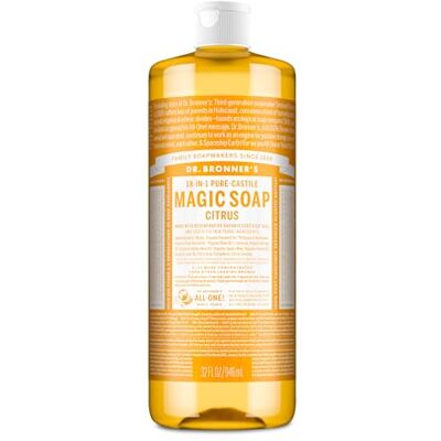 Dr. Bronner's Dr.Bronners Savon liquide Agrumes et citron 945ml Dr. Bronner's Dr.Bronners Savon liquide Agrumes et citron 945ml