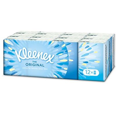 Kleenex Original Mouchoirs, 12 unités Kleenex Original Mouchoirs, 12 unités