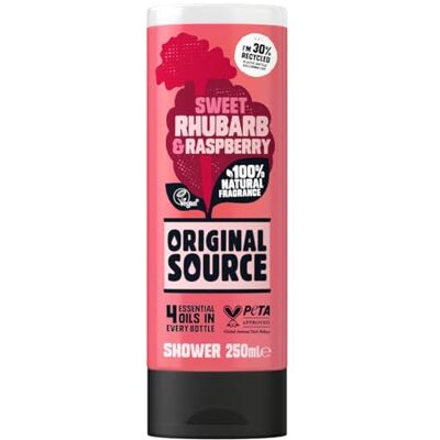 ORIGINAL SOURCE Gel douche rhubarbe et framboise 250 ml ORIGINAL SOURCE Gel douche rhubarbe et framboise 250 ml