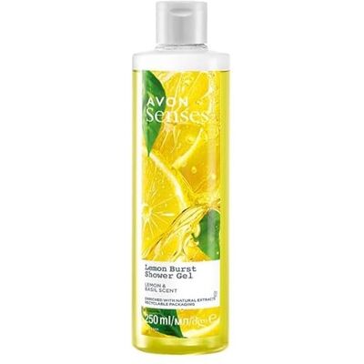 Avon Senses Gel douche Lemon Burst 250 ml Avon Senses Gel douche Lemon Burst 250 ml