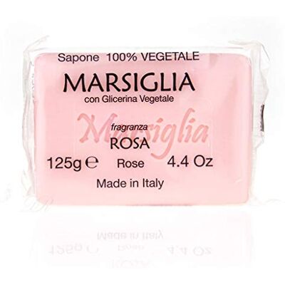 Felce Azzurra Iteritalia Savon 100% Légumes Marseille Fragranza Rose 125 g Felce Azzurra Iteritalia Savon 100% Légumes Marseille Fragranza Rose 125 g