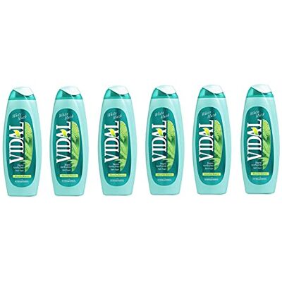 Vidal 6 x Musc Blanc Blanc Mousse Mousse bains de bain Bath Shower Mousse 500 ml Vidal 6 x Musc Blanc Blanc Mousse Mousse bains de bain Bath Shower Mousse 500 ml