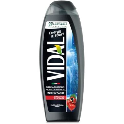Vidal Douche Energy&Sport 250 ml, 250 ml Vidal Douche Energy&Sport 250 ml, 250 ml