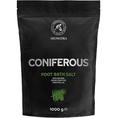 Trust Sel de Bain pour Pieds Conifères 1000g Huile Essentielle de Pin Cembro Suisse Bain pour Pieds au Sel de Mer Naturel Trempage pour les Pieds Pédiluve Bain de Pieds Aromathérapie Trust Sel de Bain pour Pieds Conifères 1000g Huile Essentielle de Pin Cembro Suisse Bain pour Pieds au Sel de Mer Naturel Trempage pour les Pieds Pédiluve Bain de Pieds Aromathérapie