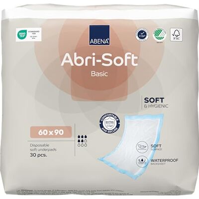 ABENA Abri-Soft UU Alèse 1400 ml 60 x 90 cm 80 g 30 Pièces ABENA Abri-Soft UU Alèse 1400 ml 60 x 90 cm 80 g 30 Pièces