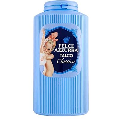 Felce Azzurra Pot de Poudre de Talc Classique, 500 g Felce Azzurra Pot de Poudre de Talc Classique, 500 g