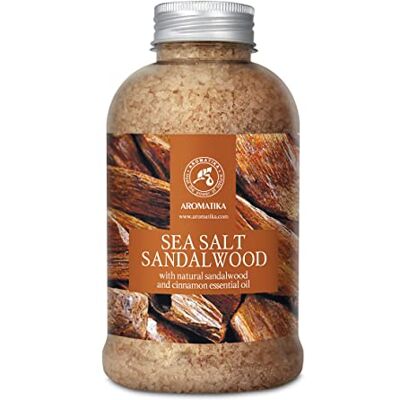 Trust Sels de Bain Bois de Santal 600g avec Huile Essentielle de Bois de Santal et Cannelle Naturel Sel de Mer Idéal pour Bain Bon sommeil Relaxant Soin du Corps Beauté Trust Sels de Bain Bois de Santal 600g avec Huile Essentielle de Bois de Santal et Cannelle Naturel Sel de Mer Idéal pour Bain Bon sommeil Relaxant Soin du Corps Beauté