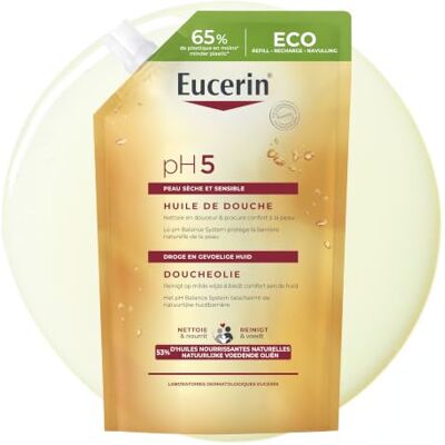 Eucerin pH5 Duschöl Nachfüllbeutel, 400 ml Gel Eucerin pH5 Duschöl Nachfüllbeutel, 400 ml Gel