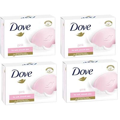 Dove Pink Beauty Lot de 8 savons crème (4 x 2) Dove Pink Beauty Lot de 8 savons crème (4 x 2)