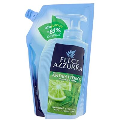 Felce Azzurra Ecoricarica Savon liquide antibactérien, 500 ml Felce Azzurra Ecoricarica Savon liquide antibactérien, 500 ml